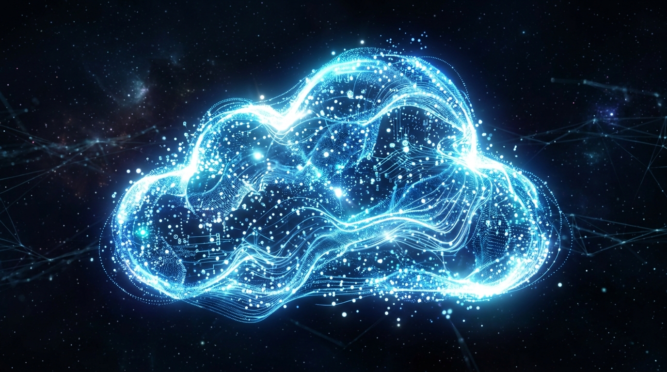 北欧風の明るい自宅ワークスペースでノートパソコン作業